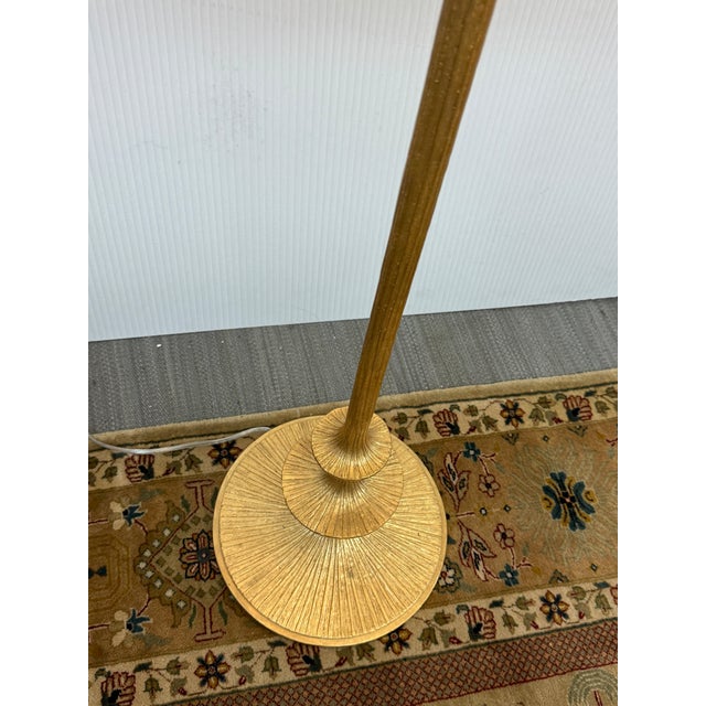 Barbara Barry for Visual Comfort Lotus Floor Lamp, Gold For Sale - Image 10 of 12