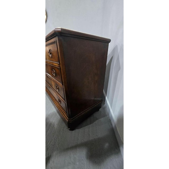 Antique French Walnut Commode, 1850 For Sale - Image 14 of 17
