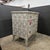 Late 19th Cenutry Grey & White 3 Drawer Italian Style Commode With Dental Molding Accent For Sale - Image 15 of 18