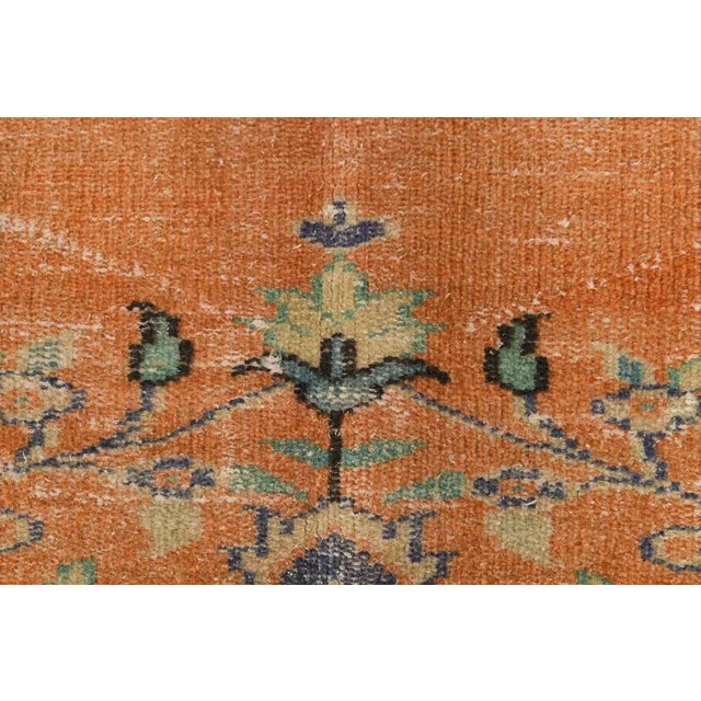 Vintage Wool Faded Rug For Sale - Image 14 of 16