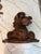 Baroque Vintage RococoRevival Acanthus Leaf Wall Bracket in Walnut Finish For Sale - Image 3 of 4