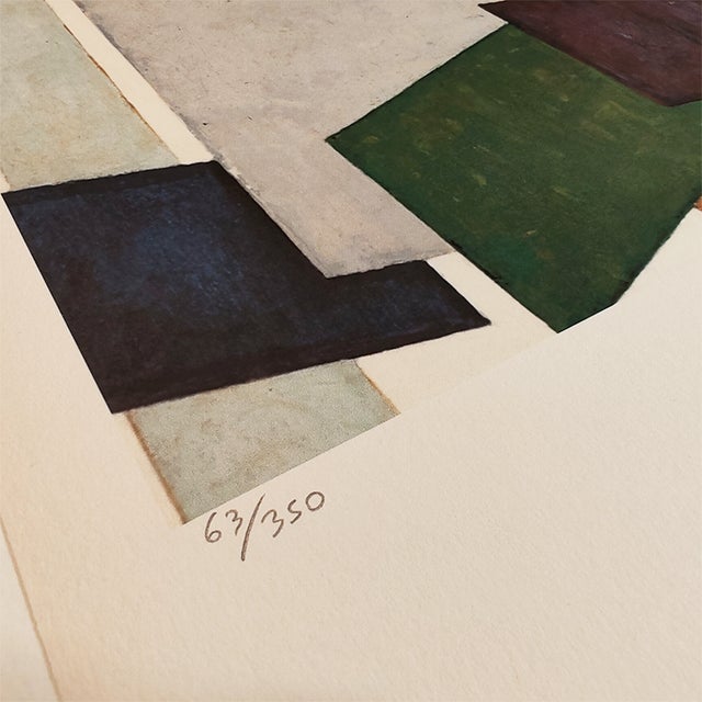 After Frank Kupka, Composition, Limited Series Lithograph, 1970s For Sale - Image 5 of 9