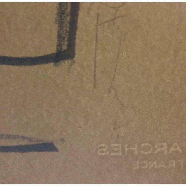 Pop Art Bob Stanley, Mod Rooster Drawing 1970s Pop Art Lithograph Hand Signed For Sale - Image 3 of 6