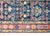 Navy Blue Early 20th Century Azari Runner For Sale - Image 8 of 14