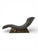 Rare Brutalist style "Goop" base wave chaise by Adrian Pearsall for Craft Associates, circa 1970s. All new foam and...