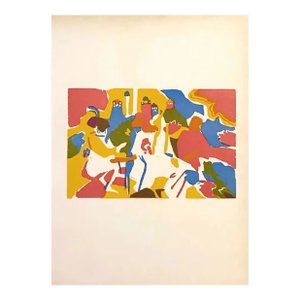 Wassily Kandinsky Woodcut Klange 1 XXe Siecle 1975