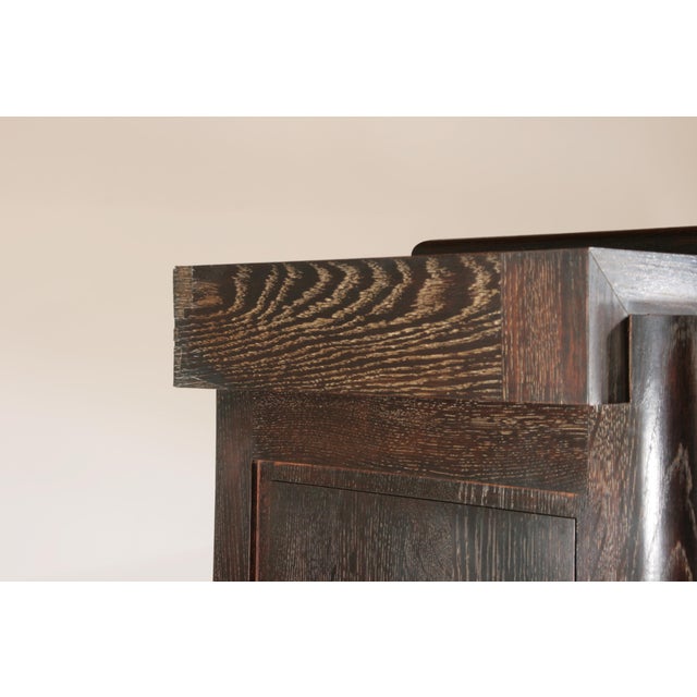 Art Deco Oak Sideboard in the style of Charles Dudouyt, France, 1930s For Sale - Image 10 of 16