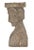 Pedestals Antique Cast Stone Figural Bust and Foliate Design - A Pair For Sale - Image 4 of 11