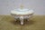 Antique Dresden Covered Footed Turtle Soup Bowl Compote 5" For Sale - Image 4 of 17