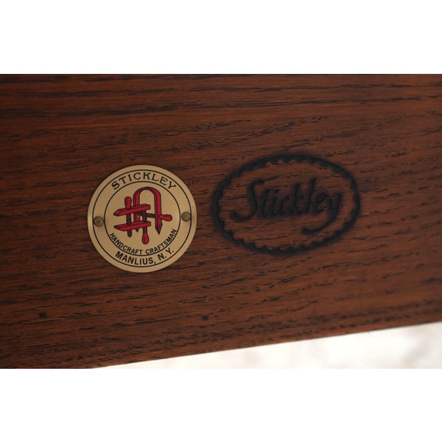 Stickley Harvey Ellis Queen Size Mission Oak Bed For Sale - Image 16 of 17