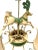 Mid 20 Century Chandelier Carousel Horse 6 Arms Light Fixture Vintage French Whimsical Decor For Sale In Tulsa - Image 6 of 8