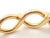 Metal Tiffany & Co. 18k Yellow Gold France Sapphire Bangle Bracelet For Sale - Image 7 of 10