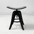 Italian Art Deco Black Wooden Stool, Early 1900s For Sale - Image 3 of 18