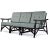 Mid-Century Modern 7-Piece John Wisner for Ficks Reed Far Horizons Rattan Modular Sofa Group For Sale - Image 3 of 12