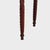 Early 19th Century Sheraton Mahogany 2 Drawer Drop Leaf Stand With Rope Twist Carved Legs C1830 For Sale - Image 5 of 16