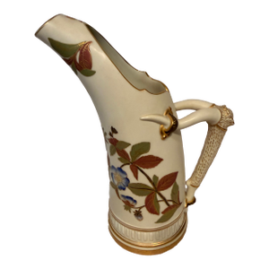 Antique Porcelain Pitcher From Royal Worcester