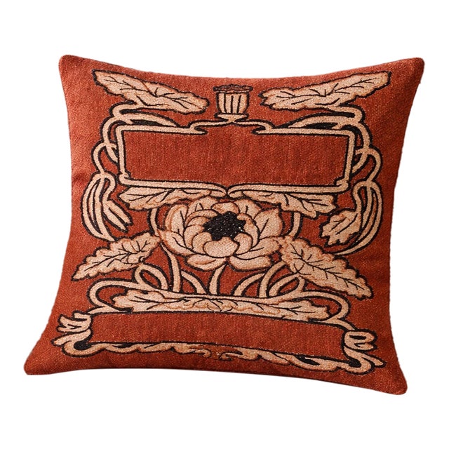 Exquisite Luxury Arts & Crafts Sofa Cushions / Pillows Cover With Insert For Sale