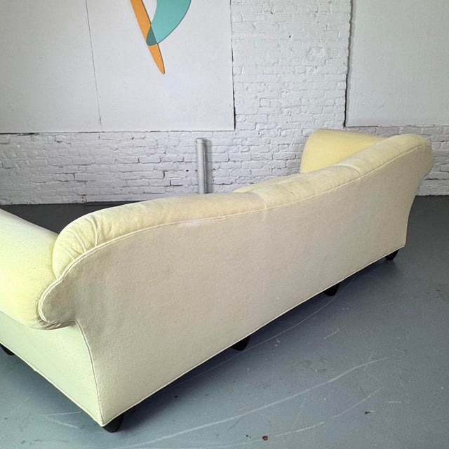 Barbara Barry for Baker Curved Back Sofa For Sale - Image 9 of 10