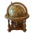 Vintage Italian Wood Zodiac Globe For Sale
