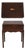 Madison Square Mahogany Inlaid Silver Lidded Box For Sale