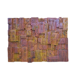 Brutalist Wall Sculpture from Evans For Sale