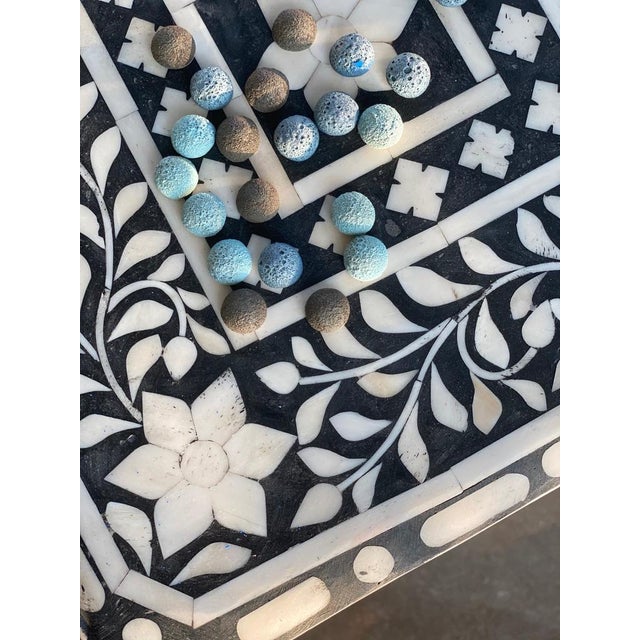 Black Gold Rubbed Black Celeste Fireplace Screen Iron For Sale - Image 8 of 11