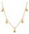 Vintage Tiffany & Co. Elsa Peretti 18k Yellow Gold Teardrop Necklace 18 Inch For Sale