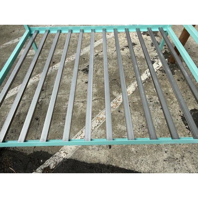 California King Room & Board Architecture Bed Frame For Sale - Image 10 of 12