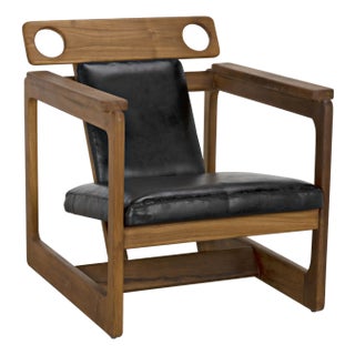 NOIR Buraco Relax Chair, Teak For Sale