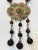 Contemporary Vintage Stephen Dweck Bronze Floral Medallion Tassel Necklace For Sale - Image 3 of 8