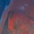 Figurative Lady in Red and Blue - Virginia Cohn Parkum, C. 1980s For Sale - Image 3 of 8