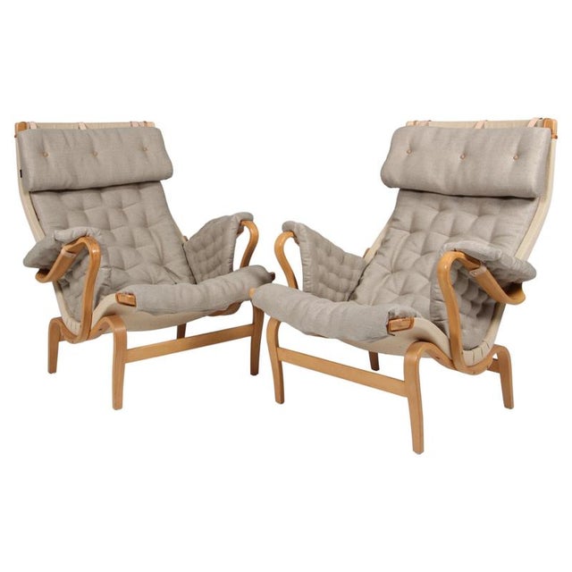 Pernilla Lounge Chair by Bruno Mathsson for DUX, 1980s For Sale - Image 9 of 9