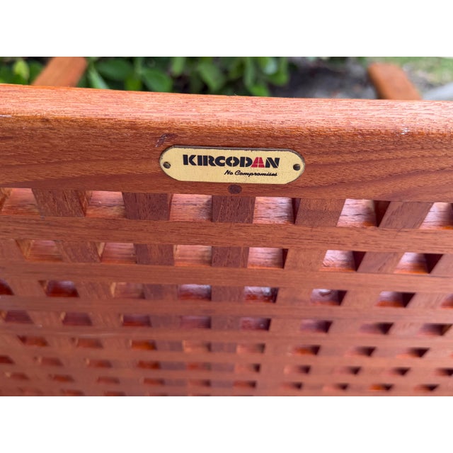Vintage Kircodan Modern Teak Lounge Chair For Sale - Image 10 of 12