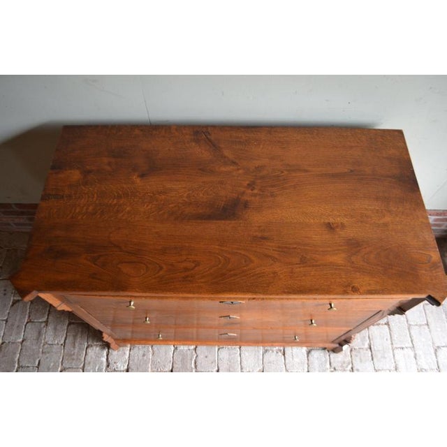 German Oak Chest of Drawers For Sale - Image 5 of 9