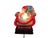 1990s Old World Christmas Santa in Sleigh Lamp 10th Anniversary Edition Hand Painted Retired For Sale - Image 9 of 12