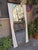 Mid-Century Modern Large Vintage Mirror with Brass Frame on Wooden Panel, 1950s For Sale - Image 3 of 5