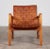 Brown Vintage Leather Strapped Chair Attributed to Jens Rinsom For Sale - Image 8 of 8