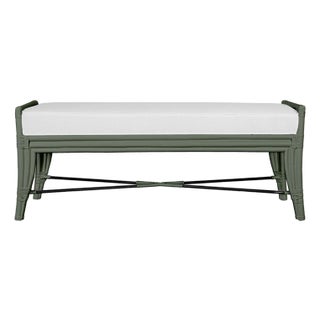 Malacca Bench - Evergreen For Sale