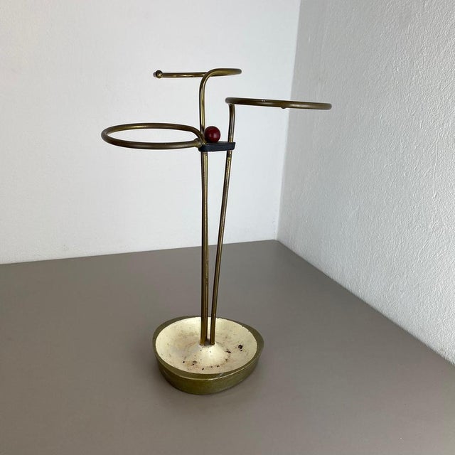 Article: Bauhaus umbrella stand Origin: Germany Age: 1950s This original vintage Bauhaus style umbrella stand was produced...