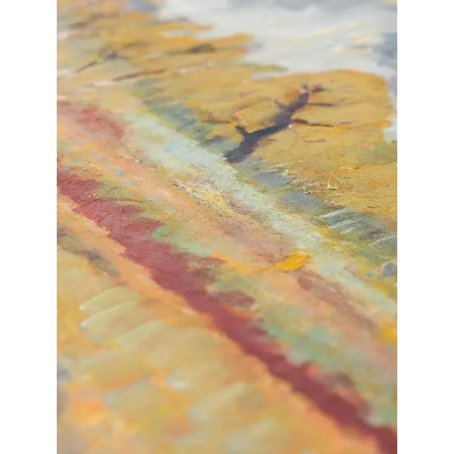 Gideon Börje, Forest Edge, Oil on Canvas, Framed For Sale - Image 6 of 11