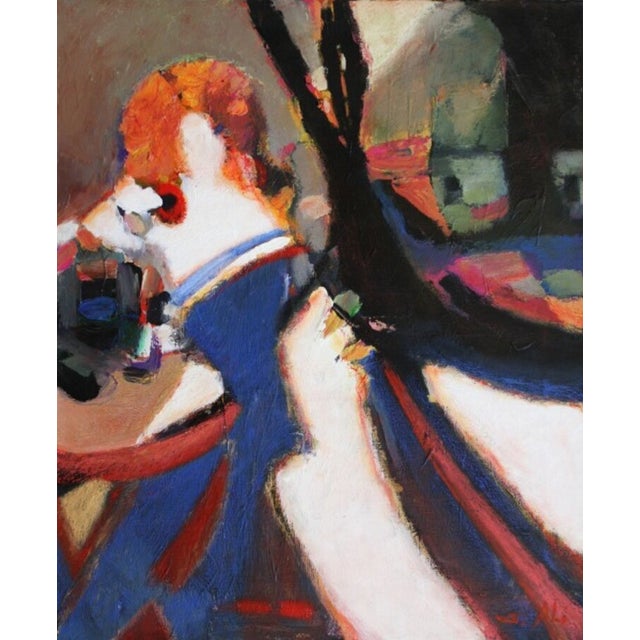 Ali Shamsi, Flower, 2008, Oil on Canvas For Sale