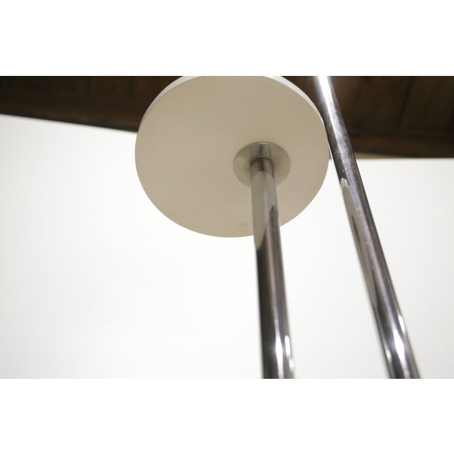 Modernist Chrome Model H-144 Floor Lamp by Jindrich Halabala for Up Zavody, Former Czechoslovakia, 1930s For Sale - Image 11 of 17