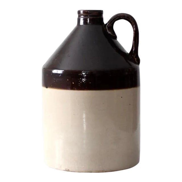 Antique Stoneware Jug For Sale