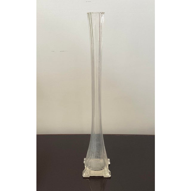 1920s Glass Vase, Belgium, 1920's For Sale - Image 5 of 9