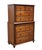 American Durham Furniture Saville Row Collection Solid Cherry Early American 39" Chest on Chest 980-157 For Sale - Image 3 of 13
