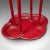 Red 1850s Victorian Antique Decorative Stick Stand, English Cast Iron Umbrella Rack For Sale - Image 8 of 8