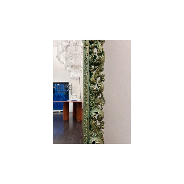 1990s Large Cornice Mirror by Nanda Vigo, 1995 For Sale - Image 5 of 9