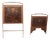 Wrought Iron and Sheet Metal Single Beds, Set of 2 For Sale