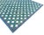 Handmade Cotton Vegetable Dyed Checked Gingham Area Rug Teal Blue With Cream and Forest Green - 8'x10' For Sale - Image 6 of 10