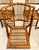 1960's Set of 6 Tortoiseshell Finish Bamboo Folding Chairs For Sale In Los Angeles - Image 6 of 10